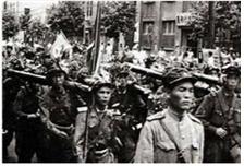 4일 만에 점령한 북한군 서울 입성